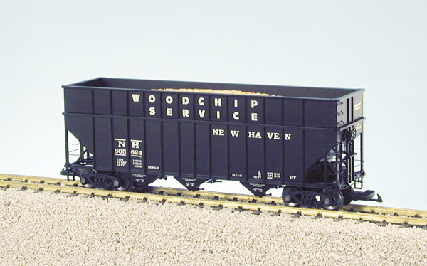 Woodchip Hopper Car