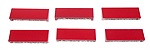 WOOD CABOOSE SIDE WINDOW SHADES (6) COLOR?