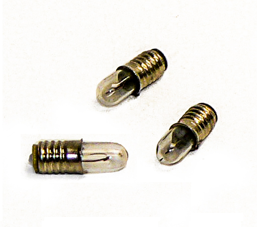 WOOD CABOOSE INTERIOR LIGHT BULBS 3PK