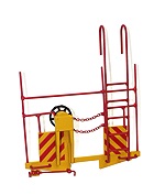 BAY WINDOW/EXTENDED VISION CABOOSE LADDER ASSY(1)  ROADNAME?