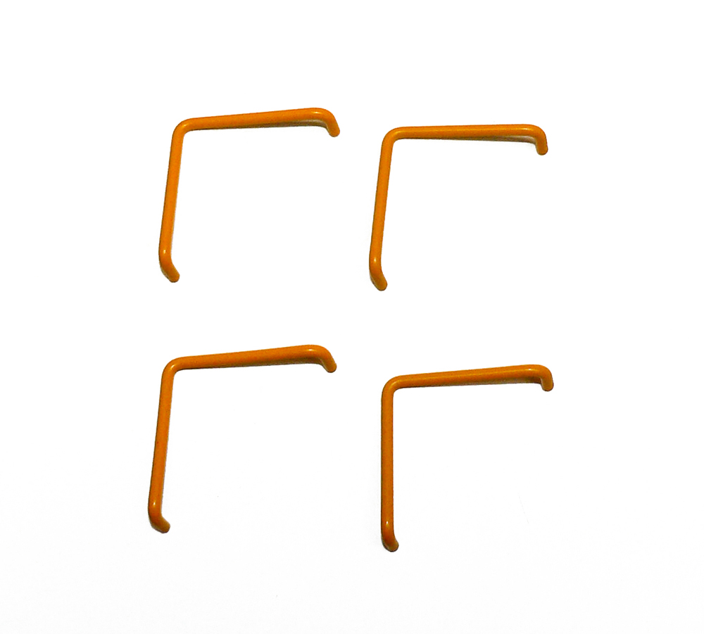 BAY WINDOW/EXT VISION CABOOSE END GRAB RAILS (4) COLOR?