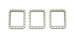 BAY WINDOW CABOOSE FRAME SIDE WINDOW (3)