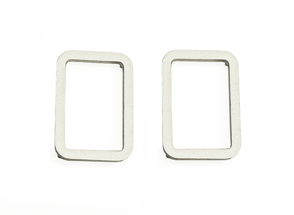 EXTENDED VISION CABOOSE CUPOLA FRAME FRONT/BACK WINDOW