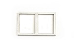 EXTENDED VISION CABOOSE CUPOLA DOUBLE FRAME SIDE WINDO