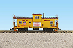 UNION PACIFIC EXTENDED VISION CABOOSE YELLOW/OXIDE