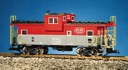 NYC EXTENDED VISION CABOOSE GRAY/RED