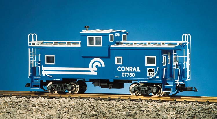 CONRAIL EXTENDED VISION CABOOSE BLUE/BLACK