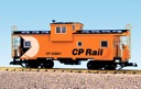 CANADIAN PACIFIC RAIL EXTENDED VISION CABOOSE YELLOW