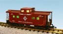 ERIE LACK CENTER CUPOLA CABOOSE OXIDE RED