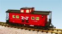 NEW HAVEN CENTER CUPOLA CABOOSE SACONY RED