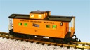 TH&B CENTER CUPOLA CABOOSE YELLOW/BLACK