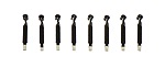 29'/42'/55' TANK CAR METAL LONG STANTIONS (8) COLOR?