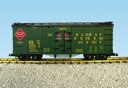 REA OUTSIDE BRACED REEFER GREEN