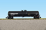 PROCOR 55' MODERN TANK CAR BLACK