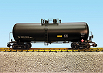UNDECORATED 42' TANK CAR BLACK