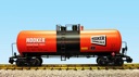 HOOKER CHEMICALS 42' TANK CAR ORANGE/BLACK