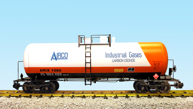 AIRCO 42 TANK CAR WHITE/ORANGE/BLACK