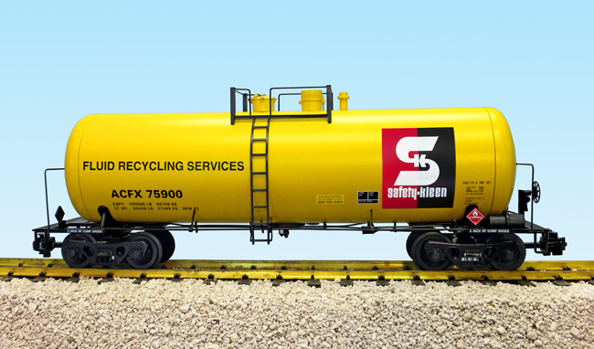 SAFETY KLEEN 42 TANK CAR YELLOW