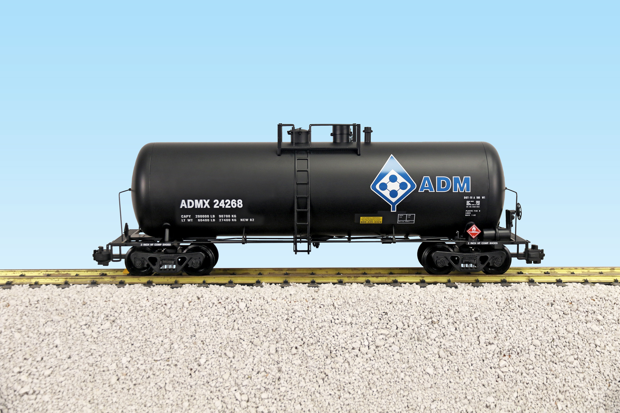 ADM 42 TANK CAR BLACK