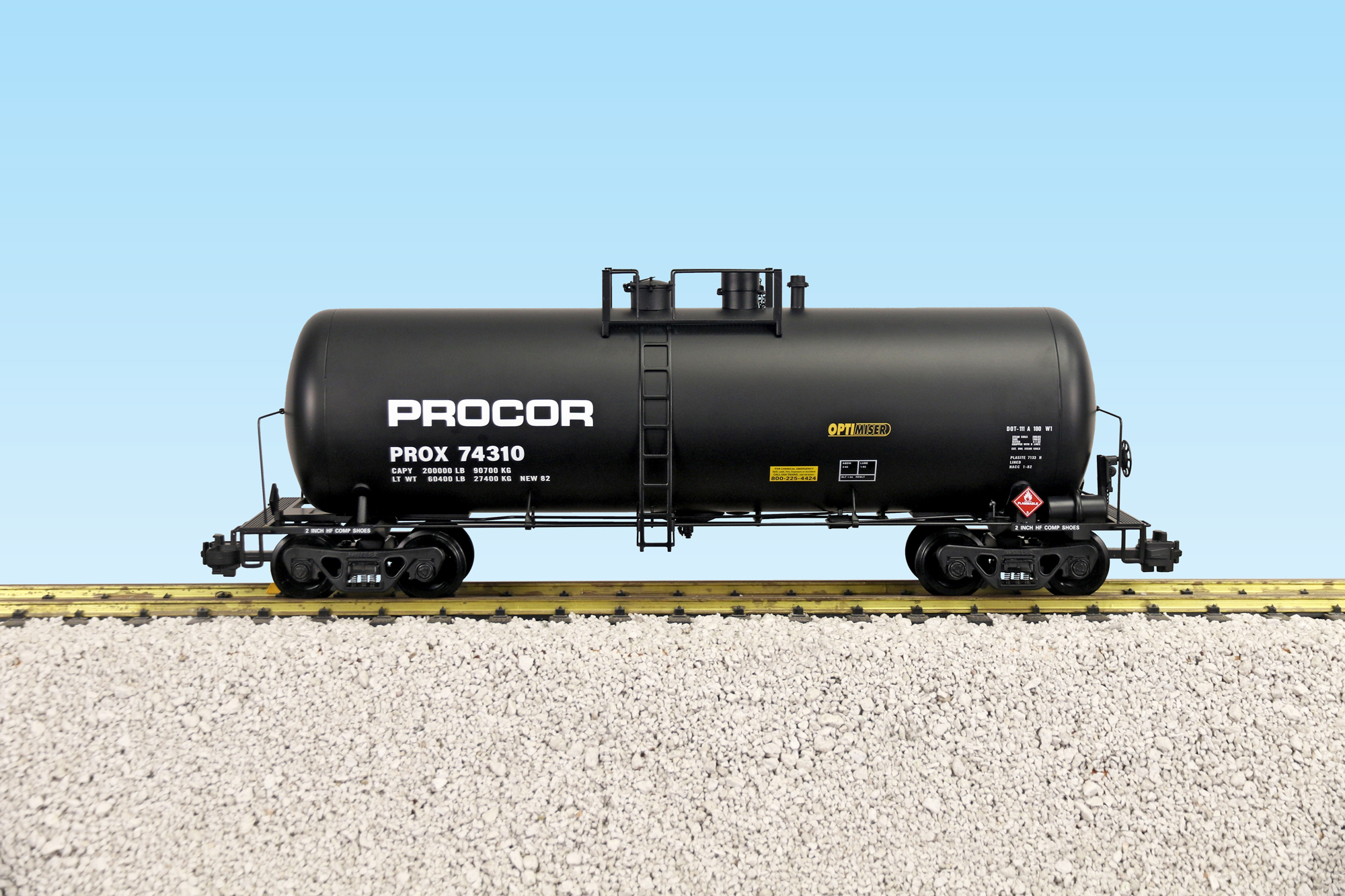 PROCOR 42 TANK CAR BLACK
