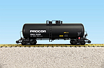 PROCOR 42' TANK CAR BLACK
