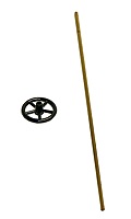 REEFER BRAKE WHEEL & ROD (1)