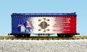 PURPOSES OF THE CONSTITUTION PATRIOTIC CAR RED/WHITE/BLUE