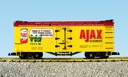 AJAX REEFER CAR YELLOW/RED