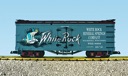 WHITE ROCK REEFER CAR BLUE/TUSCAN