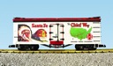 SANTA FE CHIEF WAY REEFER CAR WHITE/RED