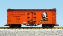 APACHE BEER REEFER CAR #1937 ORANGE/BC RED