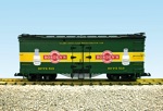BORDENS REEFER CAR #514 GREEN/YELLOW