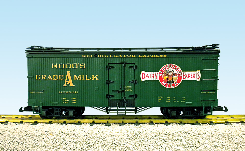 HOOD MILK REEFER CAR #211
