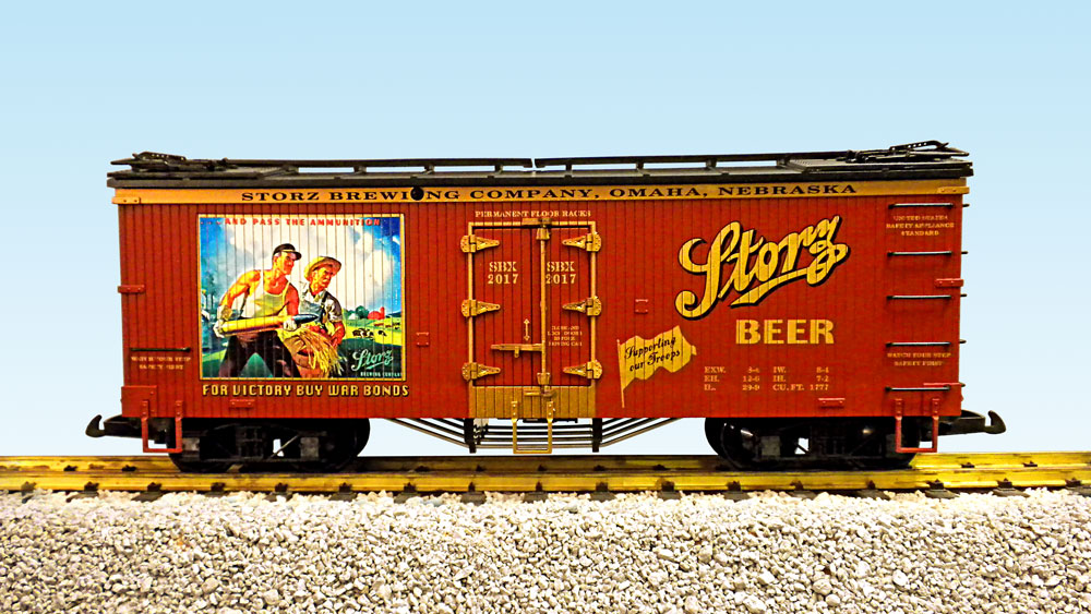 STORZ BEER REEFER CAR #2017
