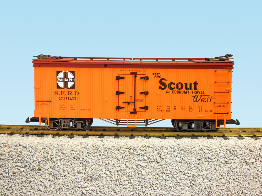 SF SCOUT REEFER CAR ORANGE #25624