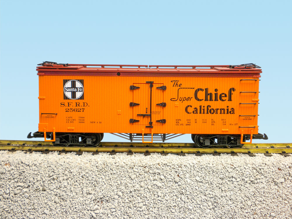 SF SUPER CHIEF REEFER CAR #25626