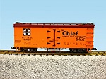 SF CHIEF REEFER CAR ORANGE #25629
