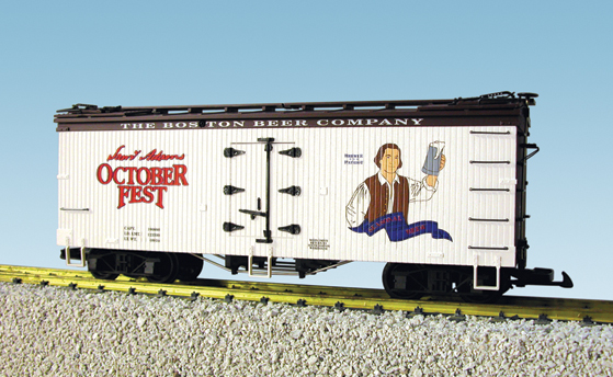SAMUEL ADAMS REEFER CAR WHITE/BROWN OCTOBER FEST