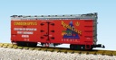 ROYAL CREST APPLES REEFER CAR RED/SILVER