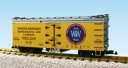 NW REFFER LINE/TWIN BRAND FRUIT CO YELLOW/SILVER