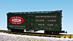 NEW HAVEN DAIRY REEFER CAR GREEN