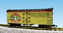 PINE MOUNTAIN REEFER CAR LT GREEN/DARK GREEN