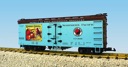 KENTUCKY CARDINAL APPLES REEFER CAR LT BLUE/BROWN