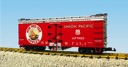 NORWESTER APPLES REEFER CAR RED/SILVER