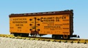 NRCC CALUMET REEFER CAR YELLOW/BROWN