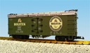 HOLSTEN BIER REEFER CAR GREEN/SILVER