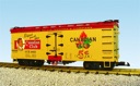CANADIAN CLUB CIGARS REEFER CAR YELLOW/RED