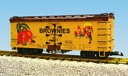 BROWNIES REEFER CAR YELLOW/BROWN