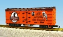 OLD TOPPER ALE REEFER CAR ORANGE/BC RED