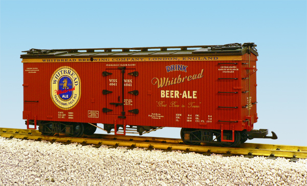 WHITBREAD PALE ALE REEFER CAR OXIDE/BLUE